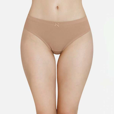 Women Pack of 3 Solid Bikini Briefs